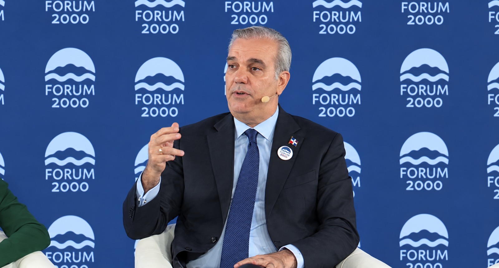El presidente Abinader en la República Checa.