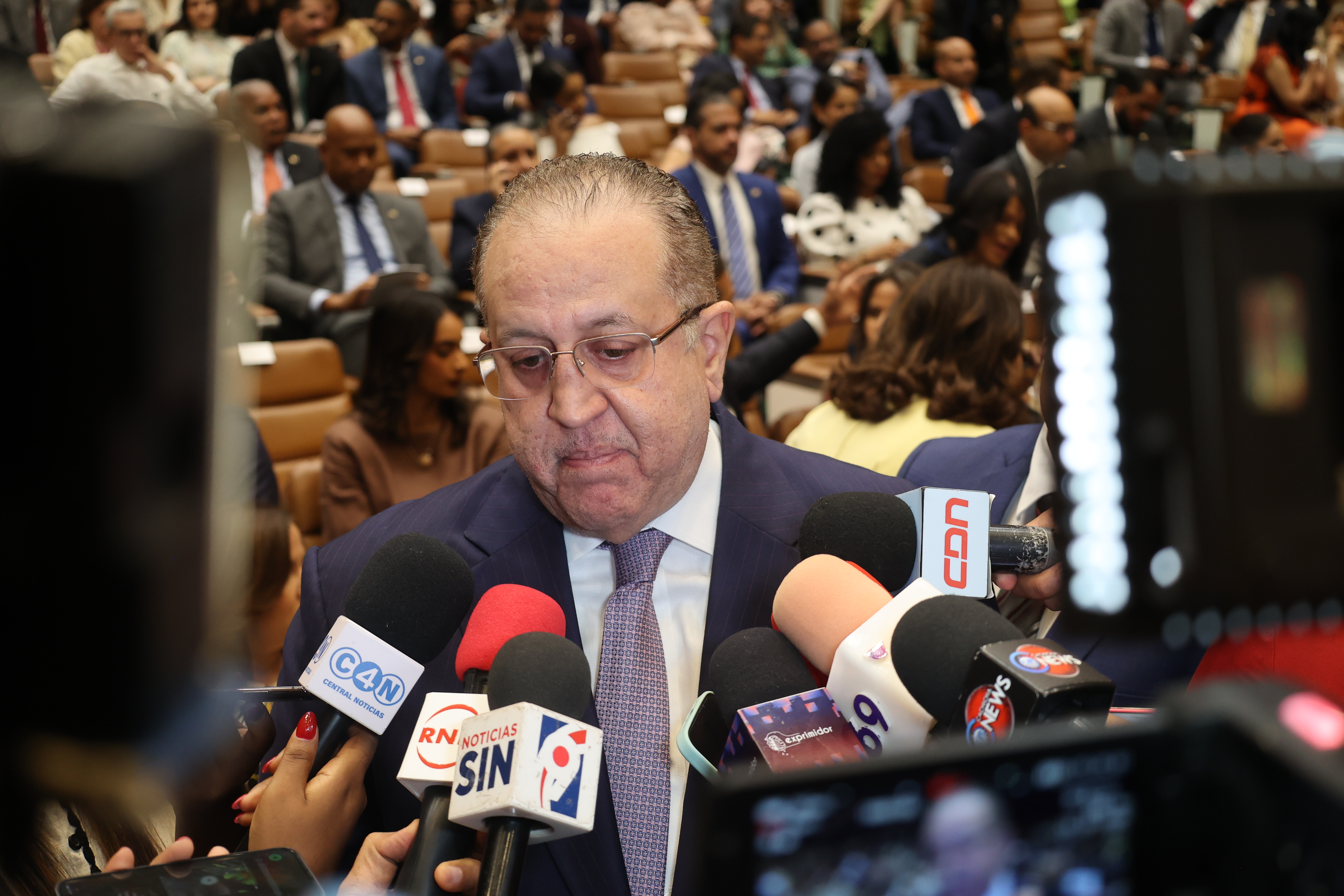 El ministro de Hacienda y Economía, Magín Díaz