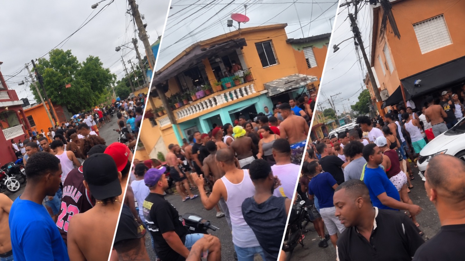 Teteo en El Almirante, Santo Domingo Este.