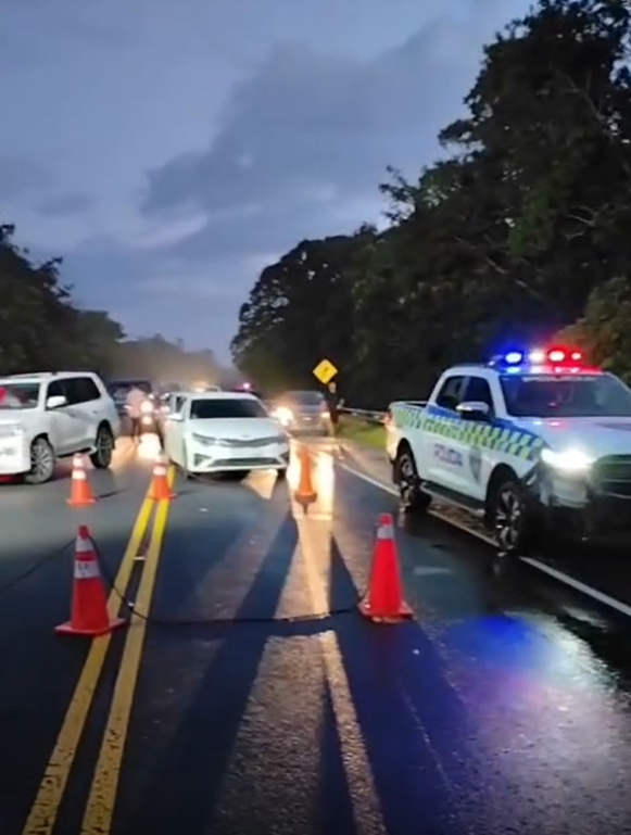 La Digesett informó el cierre de la Autovía del Nordeste Juan Pablo II, en sentido sur-norte.