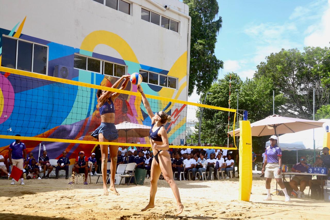 Acción del juego RD y Grecia por medalla de oro