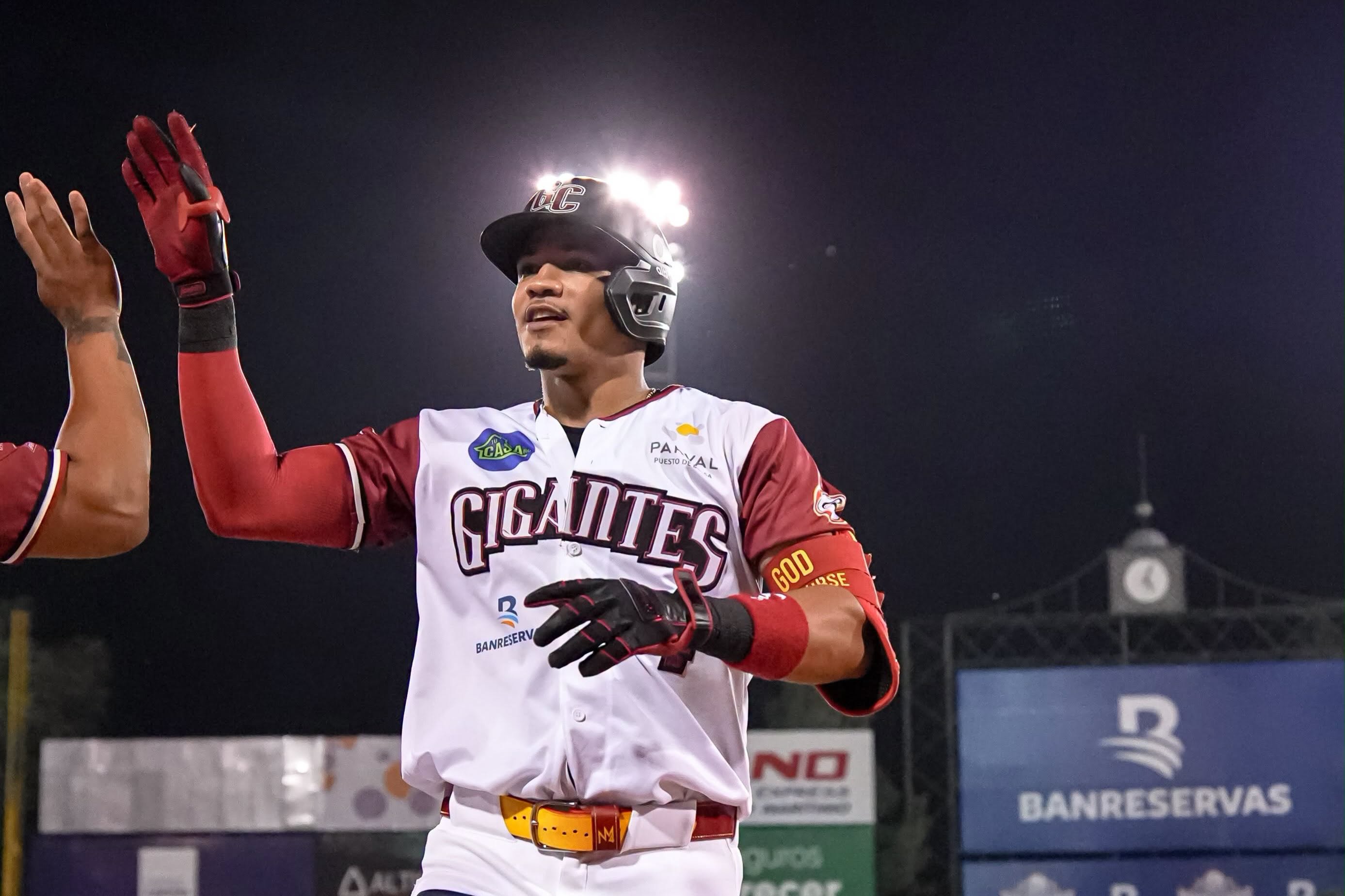 Noelvis Marte conectó un imparable en la victoria de los Gigantes
